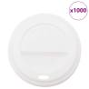 Paper Coffee Cup Lids Ø90 mm 1000 pcs - Leak-Proof & Heat-Resistant