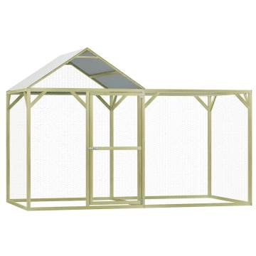 Durable Chicken Cage 3x1.5x2m - Impregnated Pine | HipoMarket