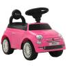 Fiat 500 Pink Ride-On Car for Kids | Hipo Market