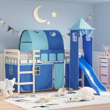 Curtains for Loft Bed with Tunnel and Tower - Fun & Durable