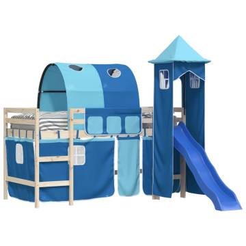 Curtains for Loft Bed with Tunnel and Tower - Fun & Durable