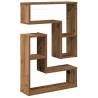 Wall Cube Shelves 2 pcs Old Wood - Stylish Storage Solution