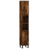 3 Piece Smoked Oak Bathroom Furniture Set - Stylish & Durable