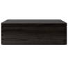 Wooden Box with Lid - Black Solid Pine 40x30x13 cm | HipoMarket