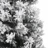 Slim Flocked Snow Christmas Tree 150cm | Hipomarket UK