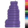 12 Piece Purple Towel Set | 100% Cotton | Soft & Absorbent