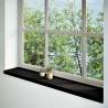 Dark Brown Solid Oak Window Sills - 2 pcs | 140x25x2 cm