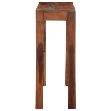 Solid Acacia Console Table - 120x30x76 cm | Hipo Market