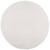 Rug IZA Short Pile Scandinavian Look Cream Ø 100 cm | Hipomarket