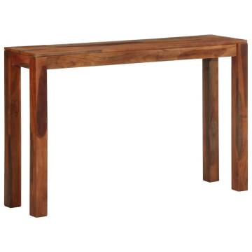 Solid Acacia Console Table - 120x30x76 cm | Hipo Market