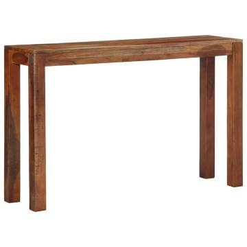 Solid Acacia Console Table - 120x30x76 cm | Hipo Market