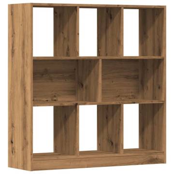 Book Cabinet Artisan Oak - Stylish Storage Solution | Hipomarket