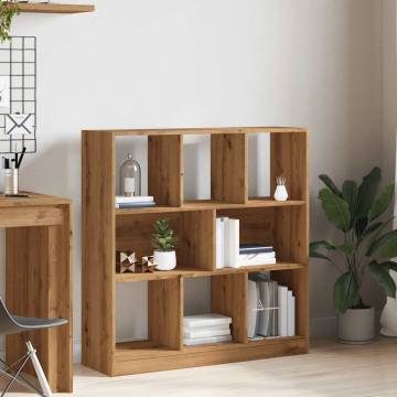 Book Cabinet Artisan Oak - Stylish Storage Solution | Hipomarket