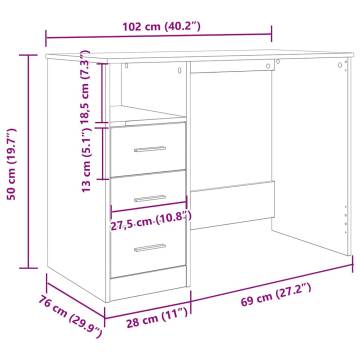 Old Wood Desk - Functional & Stylish | Hipo Market