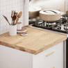  Kitchen Worktop 60x63.5x4 cm Solid Wood Oak Rectangular Size 60 x 63.5 x 4 cm Quantity in Package 1 