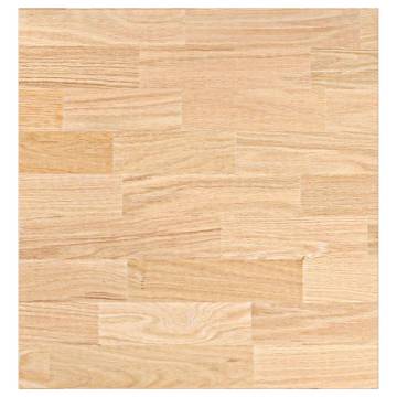 Solid Wood Oak Kitchen Worktop 60x63.5 cm - Rustic Charm