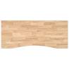 Solid Wood Oak Desk Top 120x50 cm | Untreated & Versatile