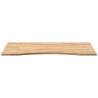 Solid Wood Oak Desk Top 120x50 cm | Untreated & Versatile