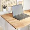  Desk Top Untreated 100x80x2.5 cm Solid Wood Oak Rectangular Colour natural Size 100 x 80 x 2.5 cm Quantity in Package 1 