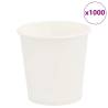 Paper Coffee Cups - 1000 pcs 4oz White | Hipomarket UK