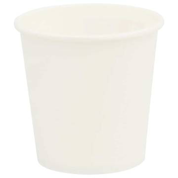 Paper Coffee Cups - 1000 pcs 4oz White | Hipomarket UK