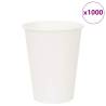  Paper Coffee Cups 1000 pcs 12oz 300ml White Quantity in Package 1 Capacity 300 ml 