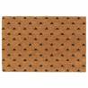 Natural Tufted Coir Door Mat 40x60 cm - Durable & Non-Slip