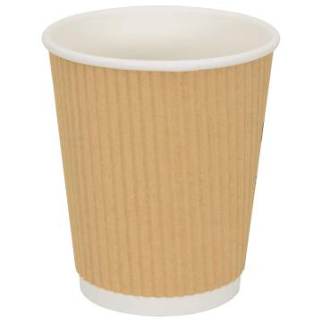 Paper Coffee Cups 500 pcs 8oz - Durable and Leak-Proof