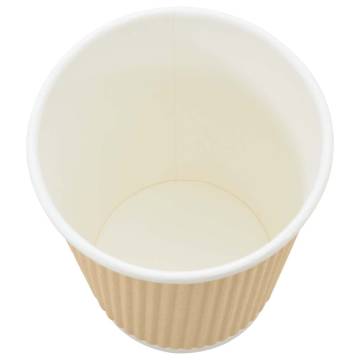 Paper Coffee Cups 500 pcs 8oz - Durable and Leak-Proof