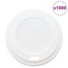 Paper Coffee Cup Lids Ø60mm 4oz - 1000 pcs - Leak-Proof & Hot