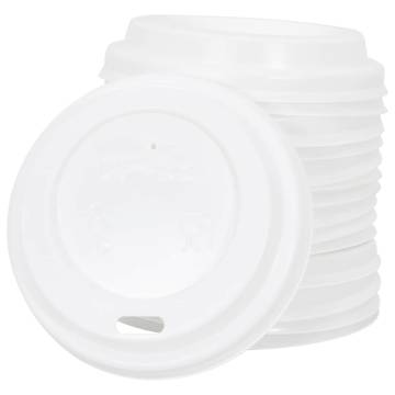 Paper Coffee Cup Lids Ø60mm 4oz - 1000 pcs - Leak-Proof & Hot