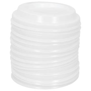 Paper Coffee Cup Lids Ø60mm 4oz - 1000 pcs - Leak-Proof & Hot