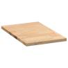 Solid Wood Oak Kitchen Worktop 40x63.5 cm | Hipomarket