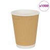  Paper Coffee Cups 500 pcs 12oz 300ml Brown Quantity in Package 1 Capacity 300 ml 