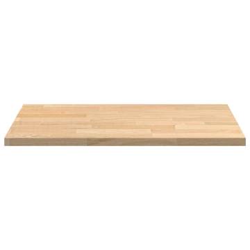 Solid Oak Kitchen Worktop 80x63.5 cm - Durable & Stylish