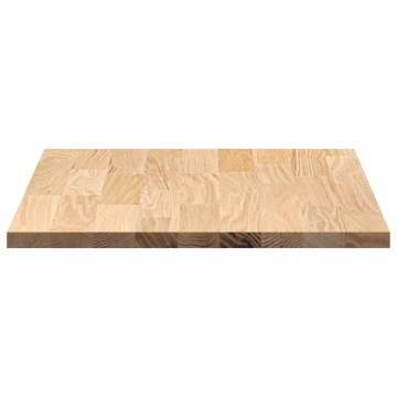 Solid Oak Kitchen Worktop 80x63.5 cm - Durable & Stylish