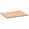 Solid Oak Kitchen Worktop 80x63.5 cm - Durable & Stylish