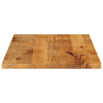 Table Top 100x70 cm - Rectangular Solid Wood Mango | Hipo Market