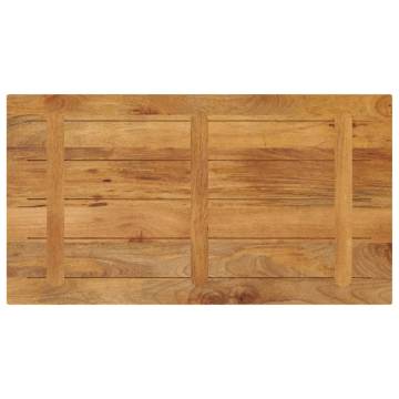 Table Top 100x70 cm - Rectangular Solid Wood Mango | Hipo Market