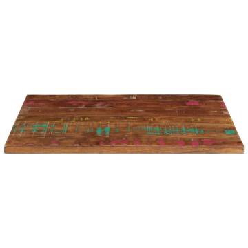 Table Top 90x70 cm - Solid Reclaimed Wood | Hipo Market