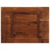 Table Top 90x70 cm - Solid Reclaimed Wood | Hipo Market