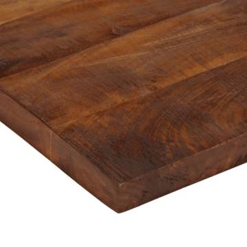 Rectangular Solid Wood Table Top - 90x70 cm | Hipo Market