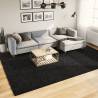 Shaggy Rug PAMPLONA High Pile Modern Black 240x340 cm Colour black Size 240 x 340 cm 