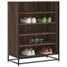  Shoe Cabinet Brown Oak 75x38x97.5 cm Engineered Wood and Metal Colour brown oak Quantity in Package 1 Number of Number of shelves 