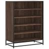 Shoe Cabinet Brown Oak - Stylish Storage Solution | HipoMarket