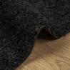 Shaggy Rug PAMPLONA High Pile Modern Black 240x340 cm - Hipomarket