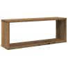 Wall Cube Shelves 2 pcs Artisan Oak | Stylish Storage Solution