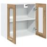 Kitchen Wall Cabinet with Glass Door - Artisan Oak 60x31x60 cm