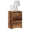  Bedside Cabinets 2 pcs Old Wood 40x35x62.5 cm Engineered Wood Colour old wood Quantity in Package 2 