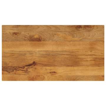 Table Top 100x60 cm Solid Mango Wood | Rustic Charm